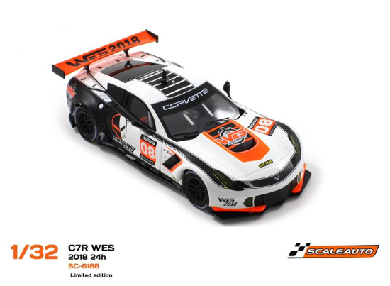 Scaleauto Corvette C7R WES 2018 24hmit HS Fahrwerk limited edition